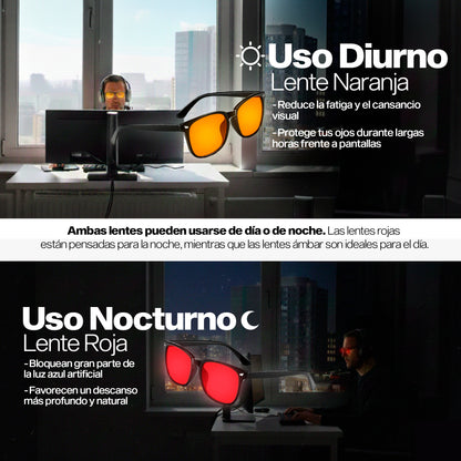 Zavari™ Pack Protección Visual Día & Noche - 2 Gafas